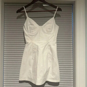Princess Polly white mini dress H-14